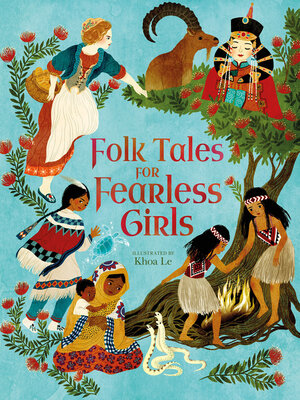 cover image of Folk Tales for Fearless Girls